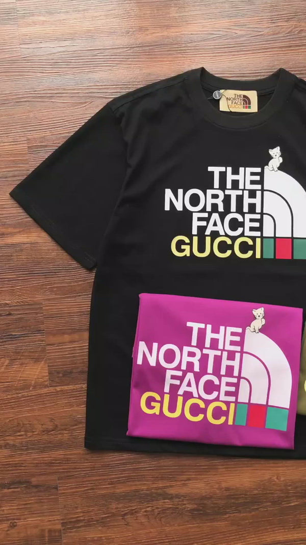 Camiseta The North Face x Gucci