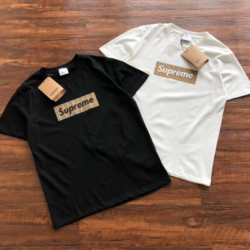 Camiseta Burberry x Supreme