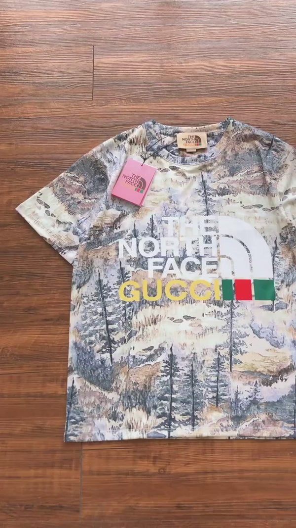 Camiseta The North Face x Gucci